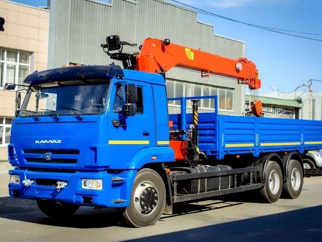 Аренда манипулятора KAMAZ 7 тонн