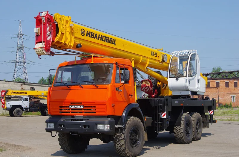 Аренда автокрана Ивановец 25 тонн