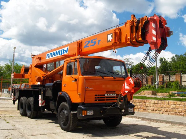 Аренда автокрана Клинцы 25 тонн