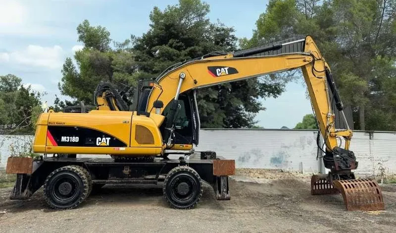 Аренда колесного экскаватора Caterpillar M 318D