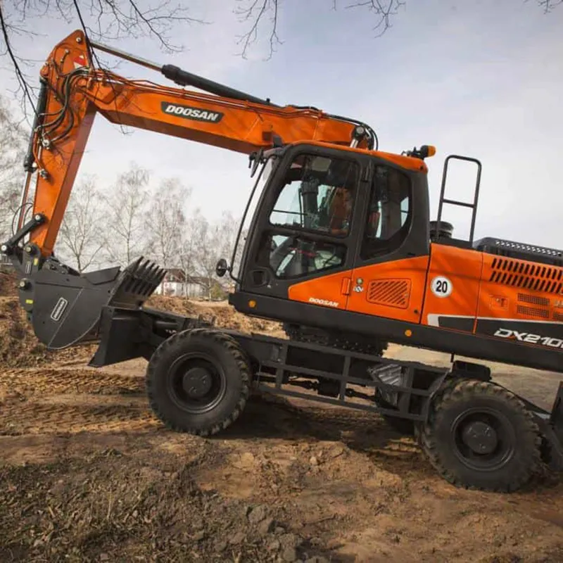 Аренда колесного экскаватора Doosan DX 210W