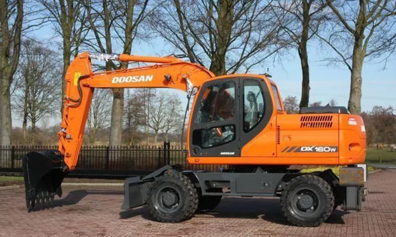 Аренда колесного экскаватора Doosan DX 160W