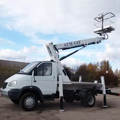 Аренда автовышки АГП-14Т
