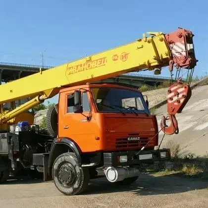 Аренда автокрана Ивановец 16 тонн