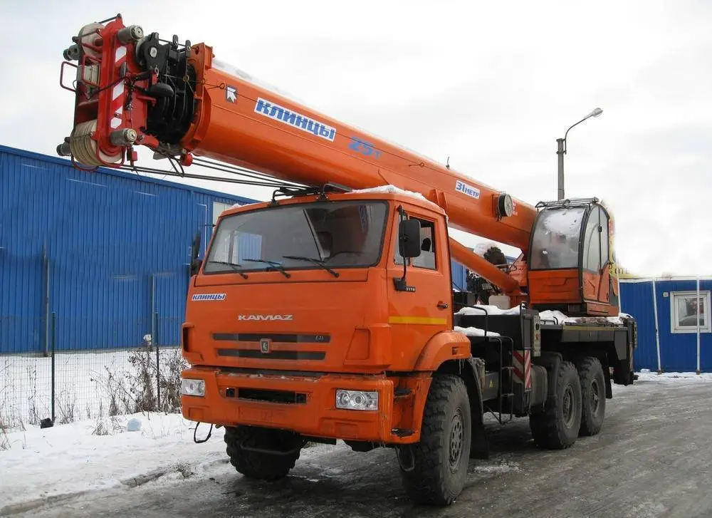 Аренда автокрана Клинцы 25 тонн вездеход