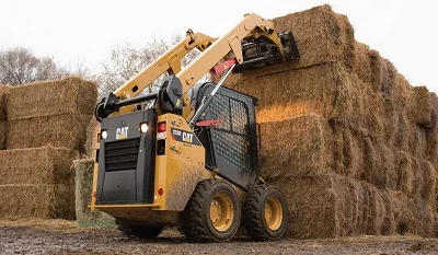 Аренда мини-погрузчика CAT 232D3