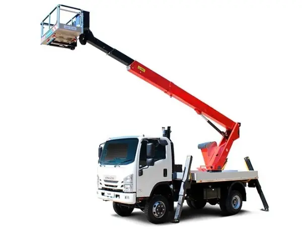 Аренда автовышки ISUZU с пластиковой корзиной