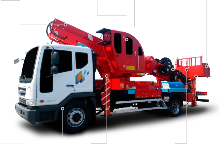 Аренда автовышки Horyong Sky-450SF
