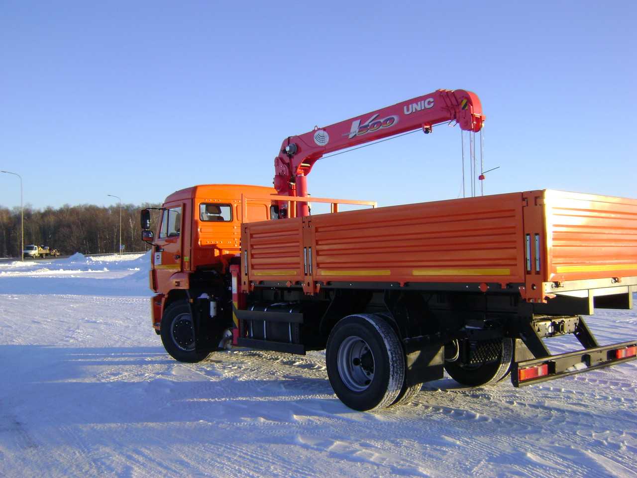 Аренда манипулятора Unic UR-V500 Камаз-43118