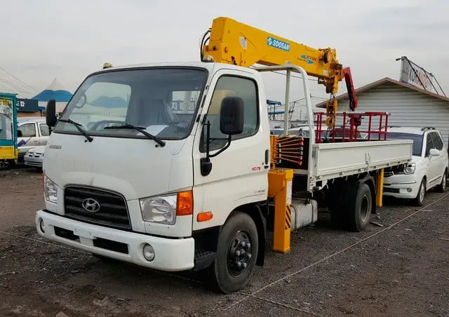 Аренда манипулятора с присоской Hyundai HD 78