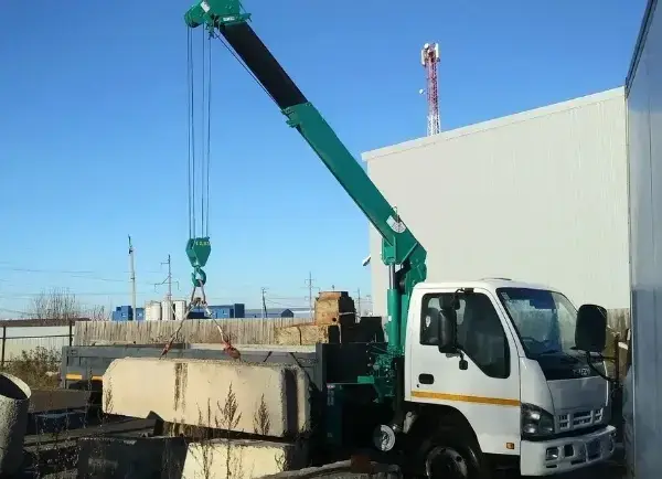 Аренда манипулятора Maeda MC-384A Isuzu NQR-75