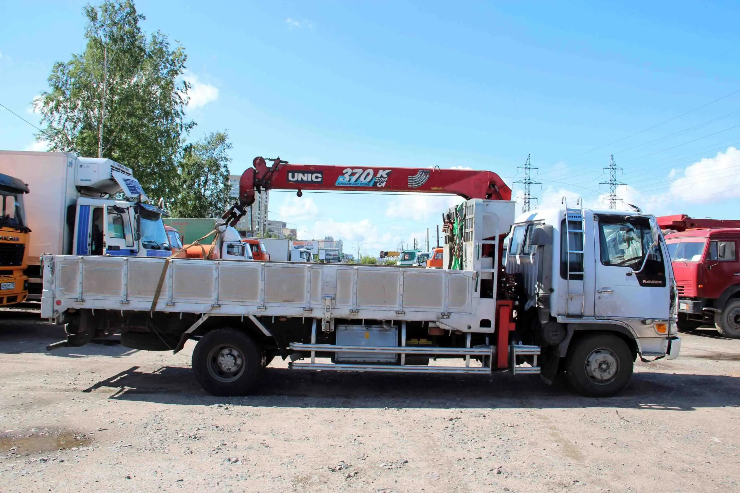 Аренда манипулятора Unic 370 Hino Ranger