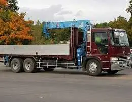 Аренда низкорамного манипулятора Soosan SCS866LS на базе Hino 700
