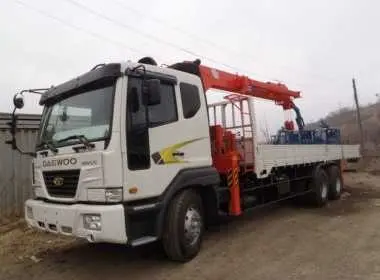Аренда манипулятора с люлькой Kanglim 1256, Daewoo Novus Ultra
