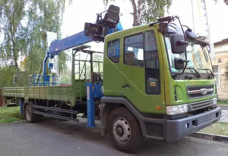 Аренда низкорамного манипулятора Daewoo Novus SE