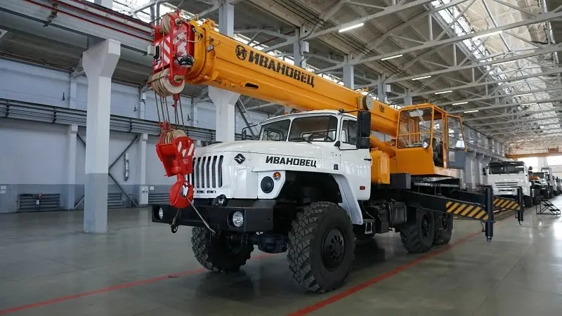 Аренда автокрана КС-35714 ИВАНОВЕЦ