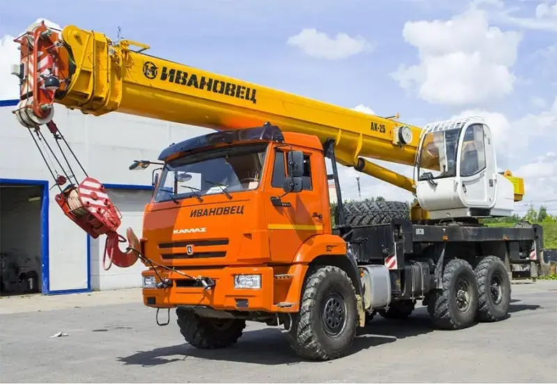 Аренда автокрана КС-45717-1 ИВАНОВЕЦ