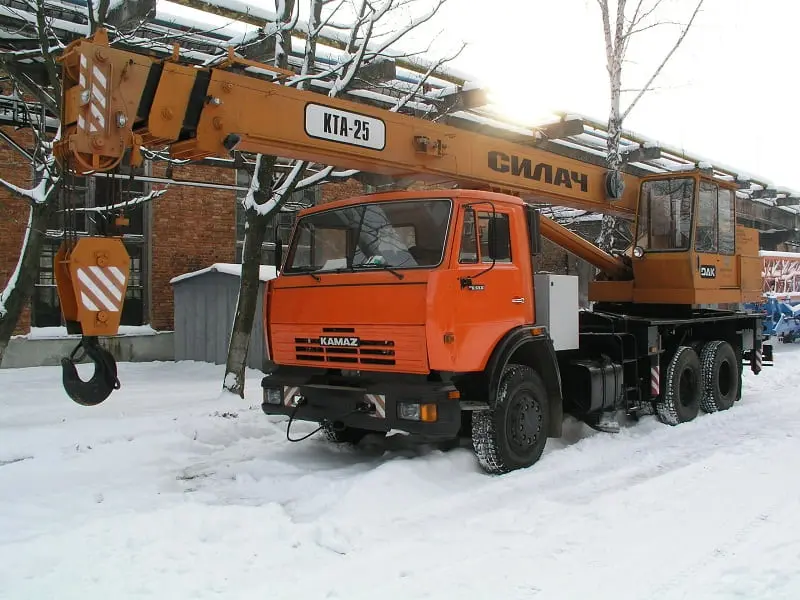 Аренда автокрана КТА-25 СИЛАЧ