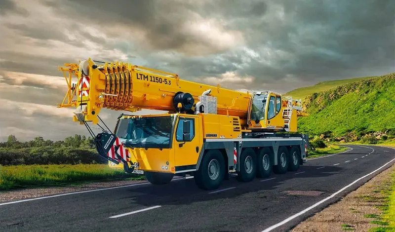 Аренда автокрана LTM 1150-5.3 LIEBHERR