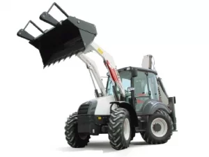 Аренда экскаватора-погрузчика Terex 970 с гидромолотом Delta F-5