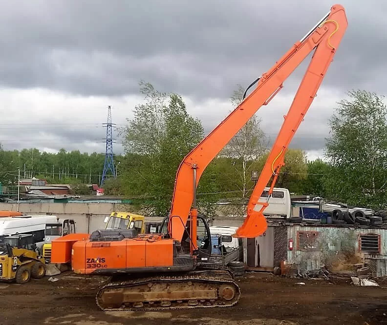Аренда экскаватора с длинной стрелой Hitachi ZX330