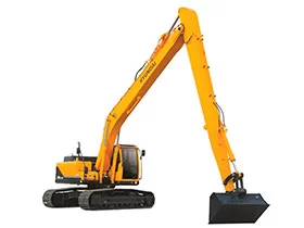Аренда экскаватора с длинной стрелой Hyundai R210LC-7