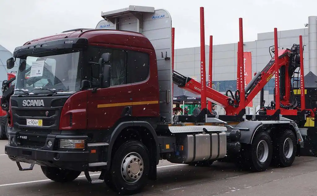Аренда манипулятора Scania P440