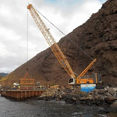 Аренда гусеничного автокрана Liebherr LR 1200.1